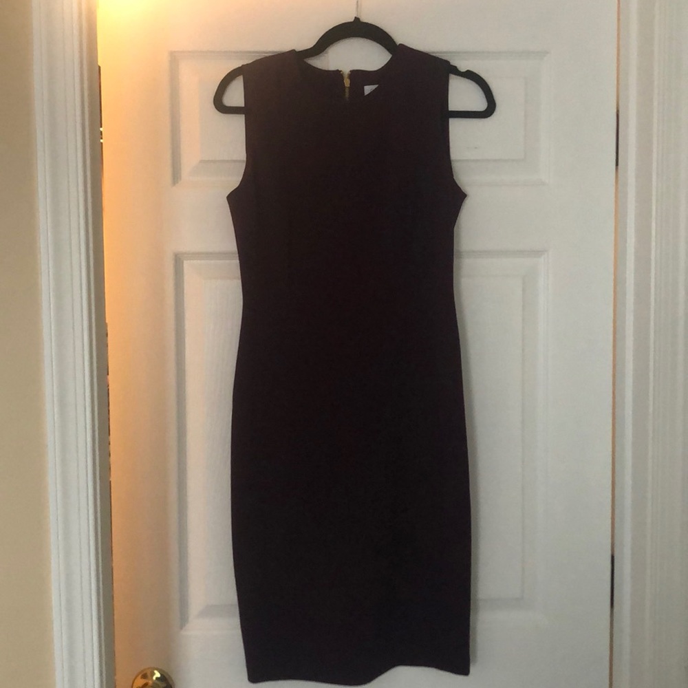 Calvin Klein eggplant dress